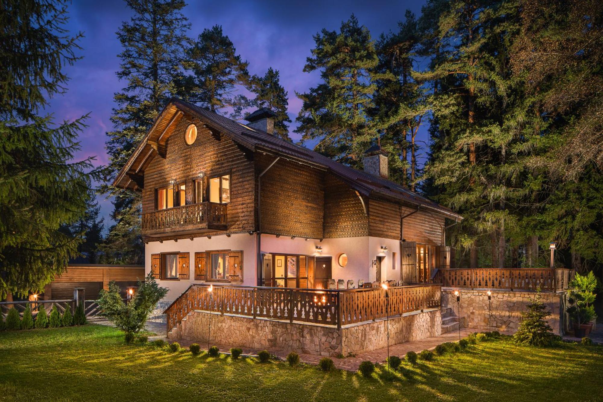 Villas Mura With Spa & Hot Swimming Pool Боровец Екстериор снимка